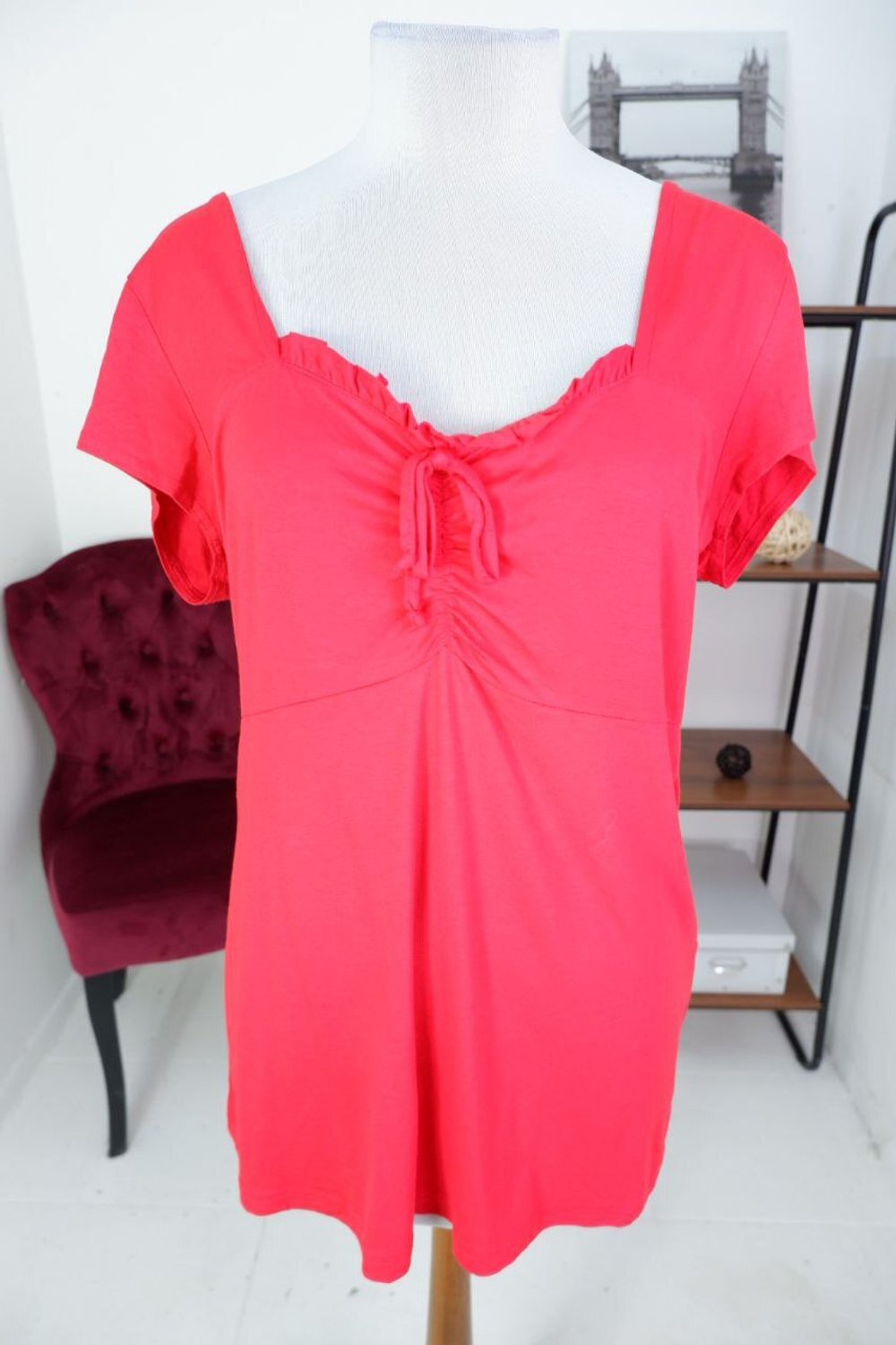 Блузка BODY FLIRT яркая 48 размер