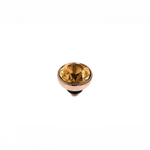 Шарм Qudo Bottone Topaz 8 мм 680192 BR/RG
