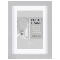 Innova PI09926 фоторамка 15*20cm Block frame под фото 10*15 см, серый, МДФ | Innova