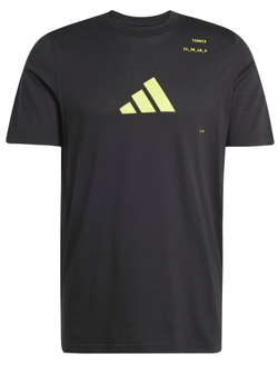 Теннисная футболка Adidas Aeroready Tennis Category Graphic - Black