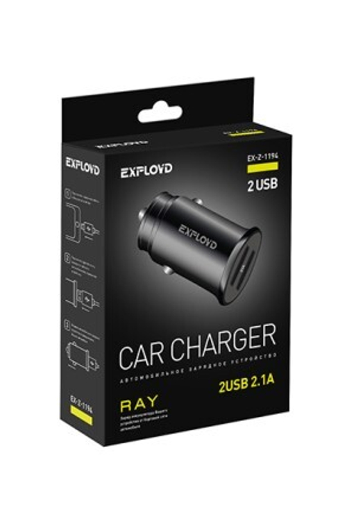 Зарядное уст.Exployd EX-Z-1194 (автом)