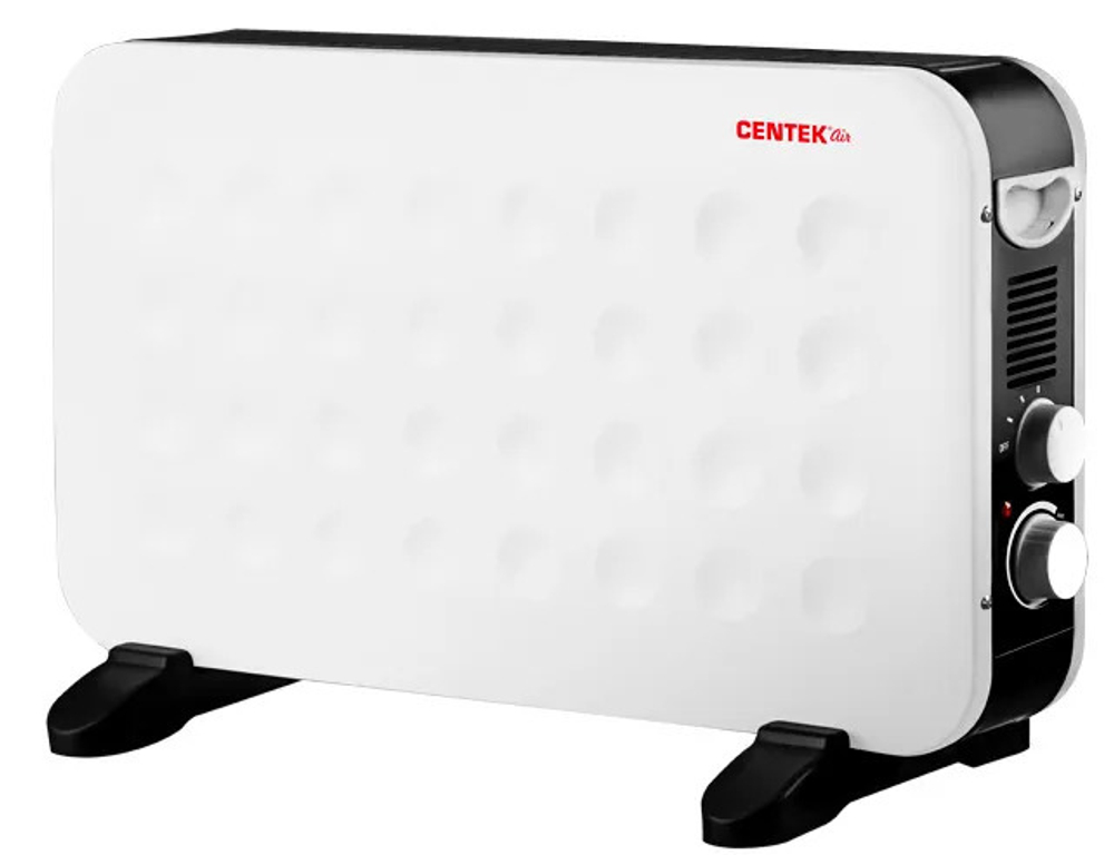 Конвектор электрический Centek CT-6126, белый (напольный и настенный) с функцией: Турбо обогрев