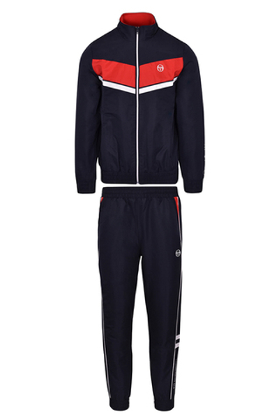 Для мужчин Костюм теннисный Sergio Tacchini Fedele Tracksuit - navy blue
