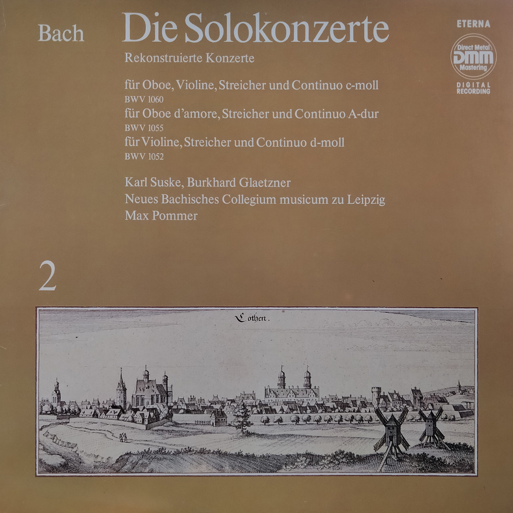 Комплект / Bach: Die Solokonzerte 1-2-3 (3LP)