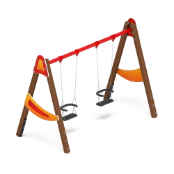 Качели двойные Д2 (Счастливое детство)