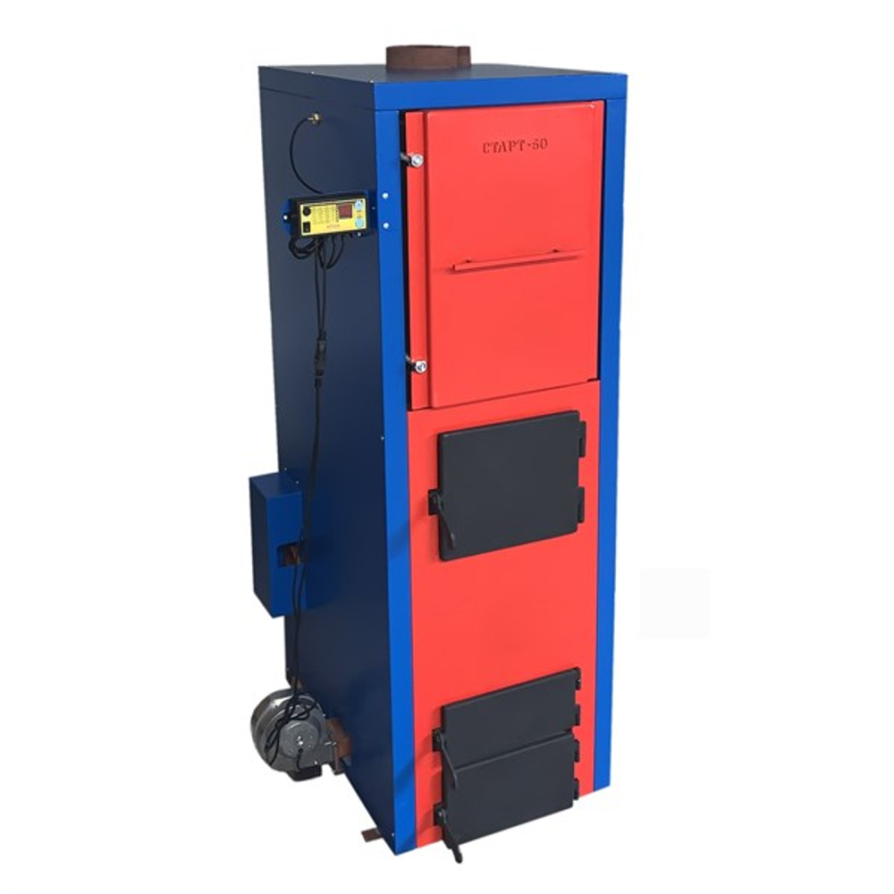 Котел длительного горения "СТАРТ-50-Long-MAX" (левый)