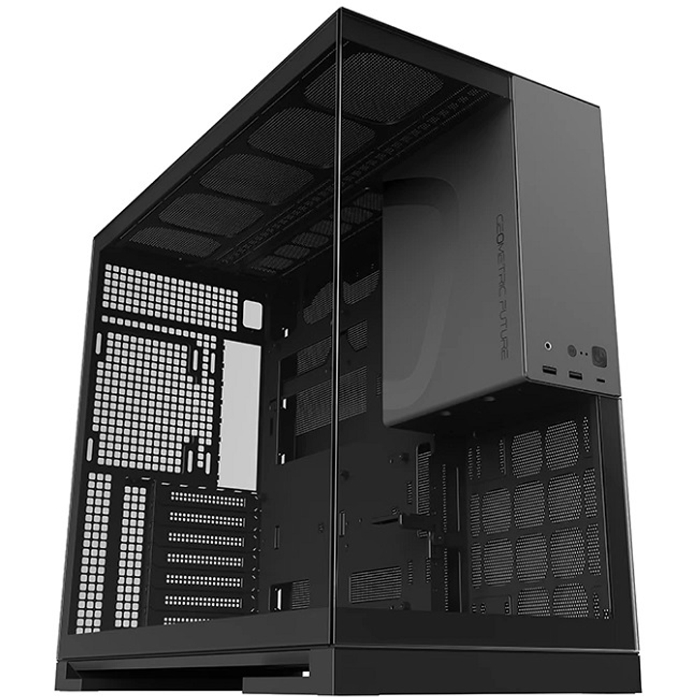 Корпус Midi-Tower Geometric Future Model 5, E-ATX, черный/серый (1AM5WKBK00100)