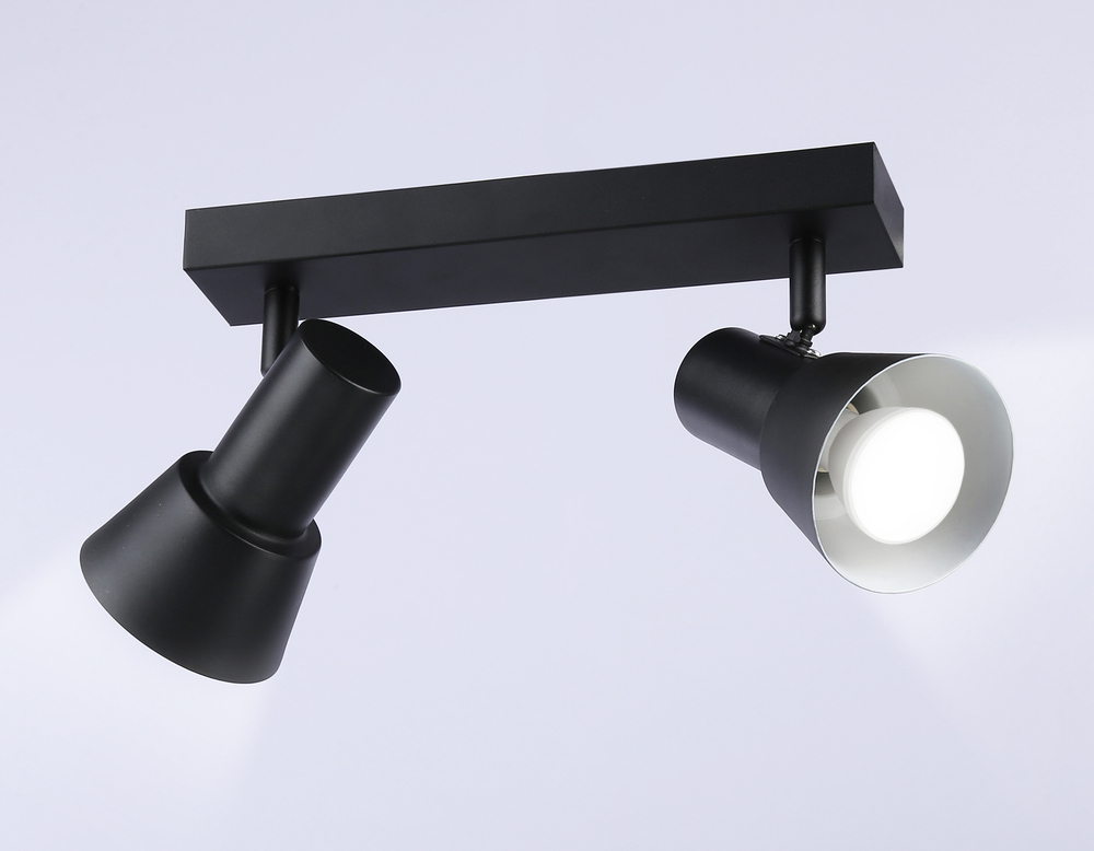 Светильник накладной TA13117/2 BK/WH черный/белый GU10/2 max 12W 350*85*150