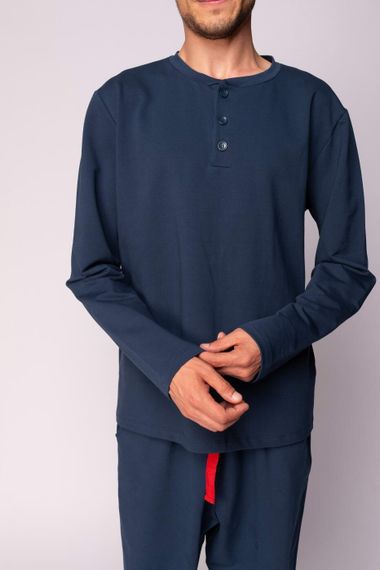 Дамиан (синяя) XL Пижама Мужская