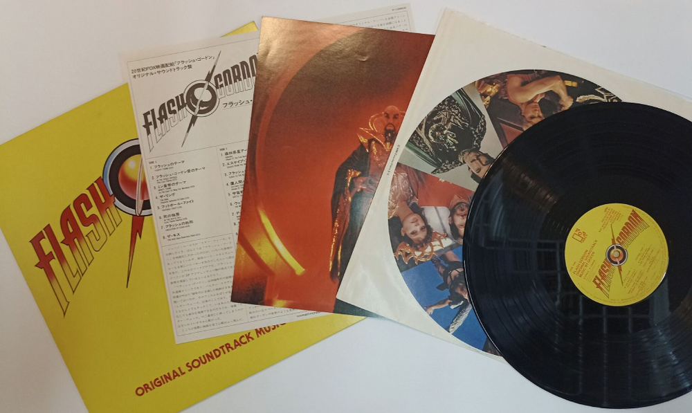 Винтажная виниловая пластинка LP Queen Flash Gordon (Soundtrack Music) (Japan 1980)
