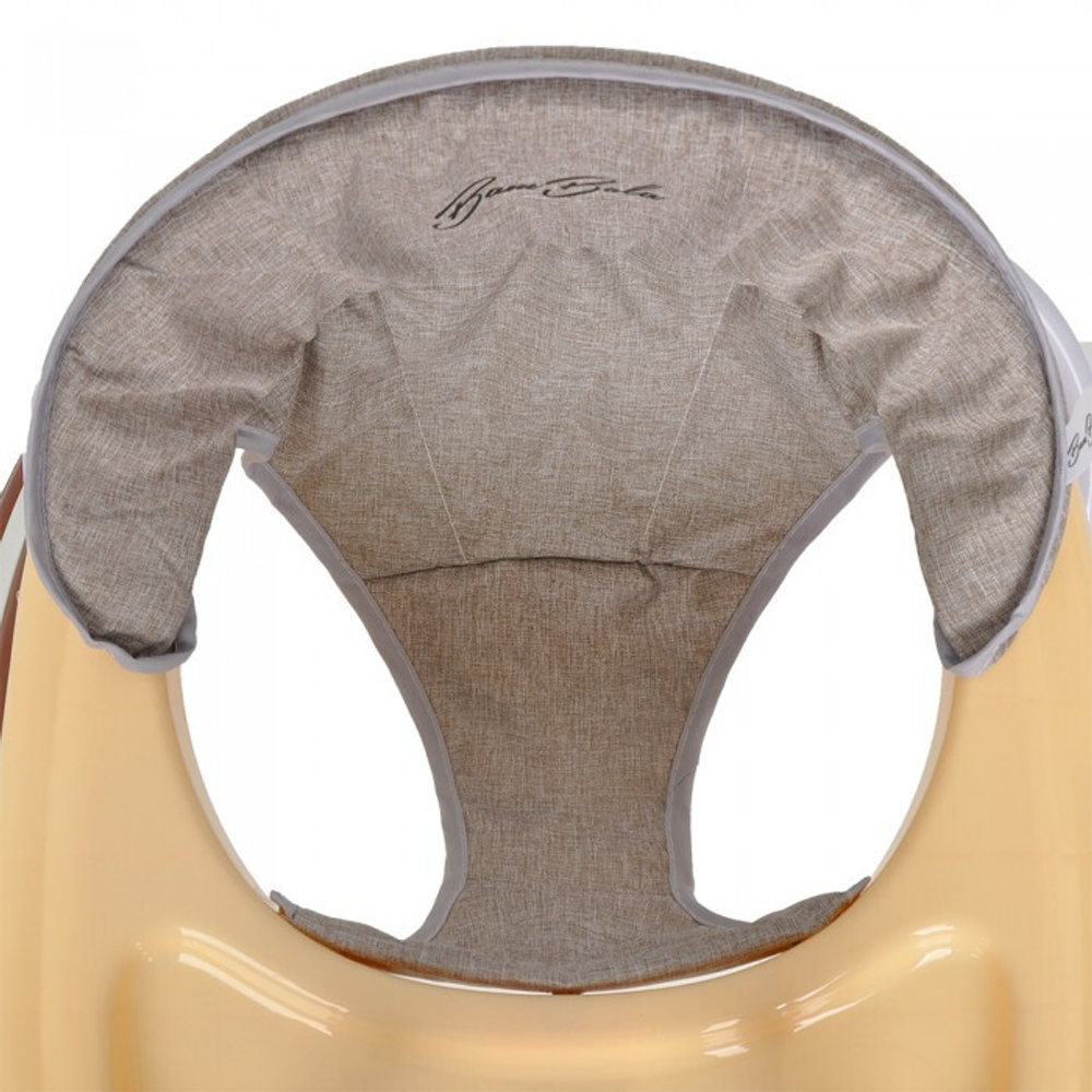 BAMBOLA Ходунки Мандаринка (7 силик.колес,игрушки,муз) (65*59*55) Coffee/Кофе