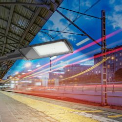 Светильник уличный светодиодный ЭРА SPP-504-0-50K-120 120Вт 12000лм 5000К КСС Д 3 года IP65 | Уличные консольные светильники