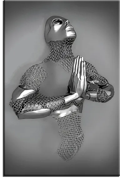 Постер "Металлическое умиротворение"