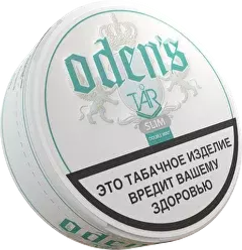 Жевательный табак "ODENS TAR" Double Mint Slim 13г. (М)