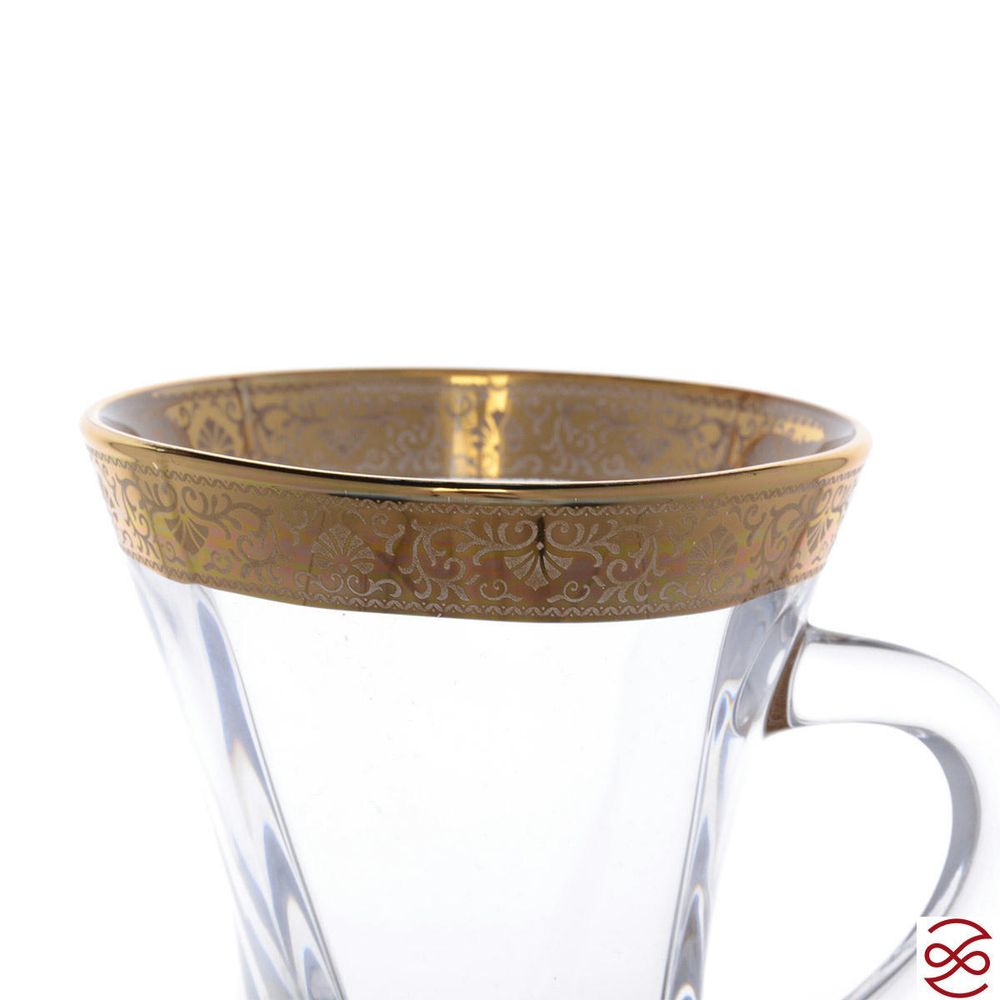 Набор кружек AS Crystal Quadro Romance 100 мл(6 шт)