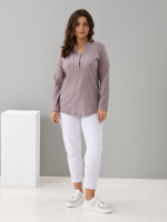 Блузка БЛ-22/темнобежевый-рогожка