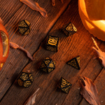 Halloween Pumpkin - Jack O’Lantern Dice Set