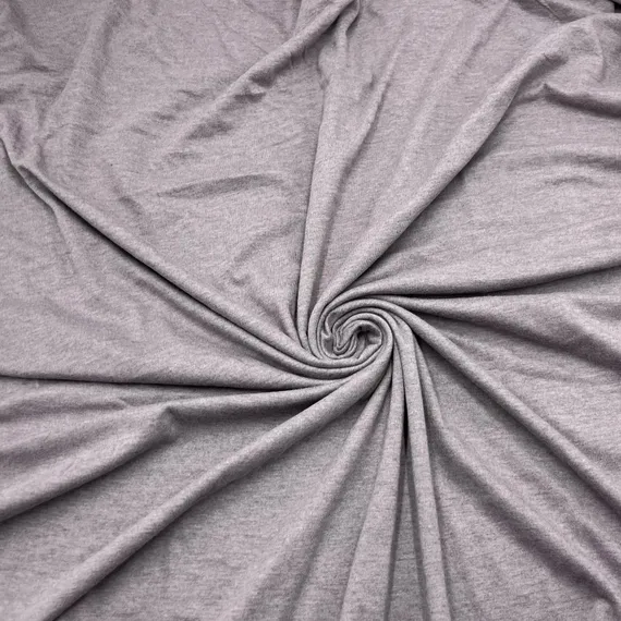 Хлопок кулирка лаванда темная (метражом)