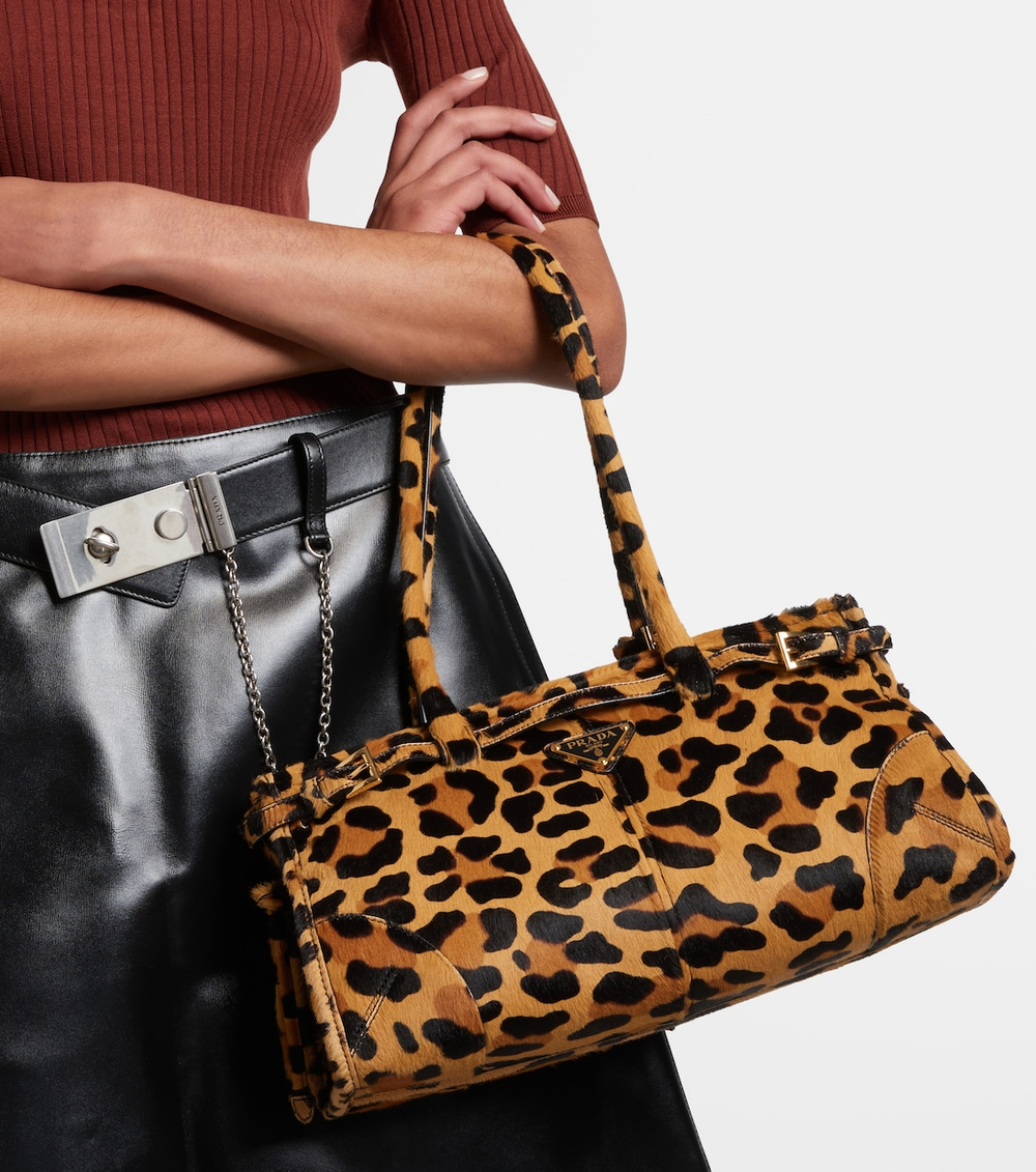 Сумка Prada Bonnie Medium Сalf Hair Shoulder