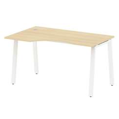 Метал Систем Стол криволинейный левый на А-образном м/к БА.СА-2 (L)  1400*900*750