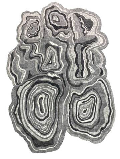 Ковер Safir 00841G Grey/Grey Нестандартная (0.78 x 1.5)