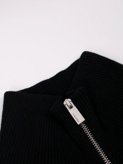 Свитер Calvin Klein Tech Knit Quarter Zip Black