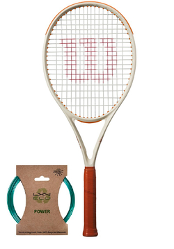 Теннисная ракетка Wilson Clash 100 V3.0 Roland Garros + струны