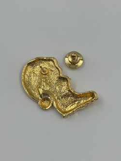 Брошь пин Кот в сапоге Avon