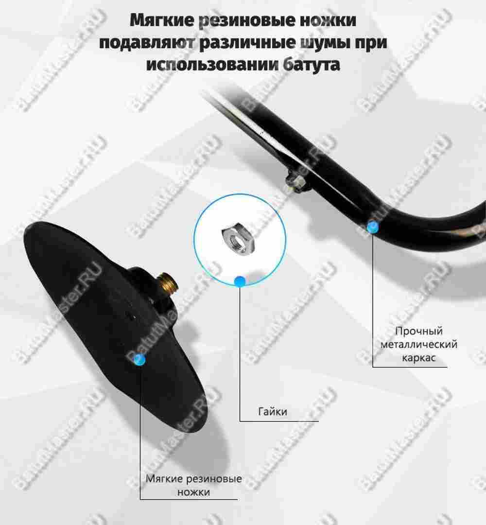 Батут с сеткой и баскетбольным кольцом, диаметр 5 фт, желтый