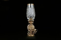 Набор фужеров для водки "Лев"