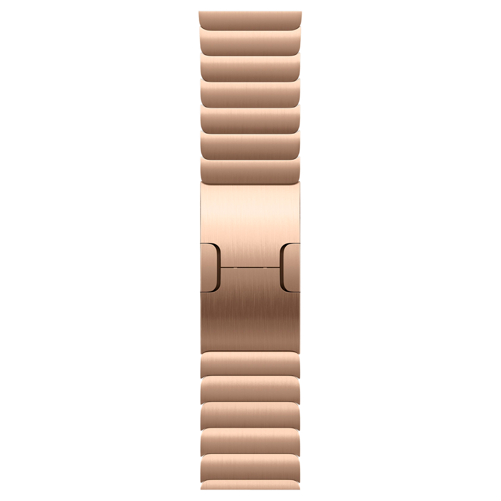 Умные часы Apple Watch Series 10 GPS, 46mm, Rose Gold Aluminium Case with Link Bracelet, Gold