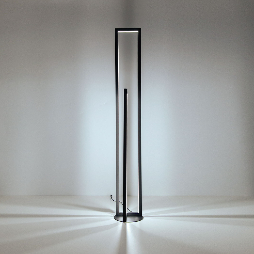 Citilux Дефанс CL804011 Торшер светодиодный с диммером Чёрный