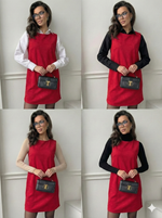 Платье сарафан офисное