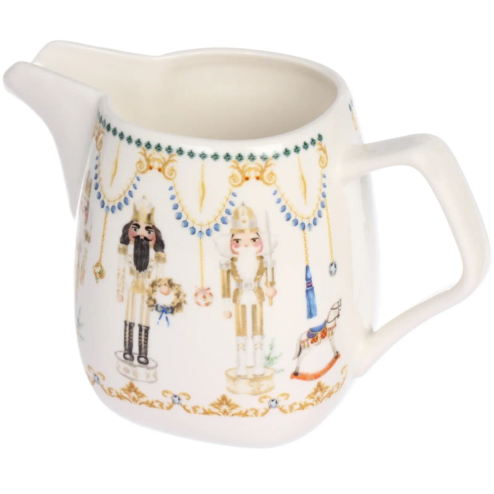 Сахарница 280мл и соусник 270мл керамические»Щелкунчик» в подарочной коробке