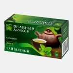 Чай зеленый Зеленый Дракон Китайский 20пакетиков 30г