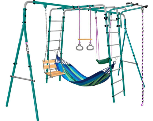 Спортивно-игровой комплекс Midzumi Tenshi Umi Universal Качели цепные (синий гамак)