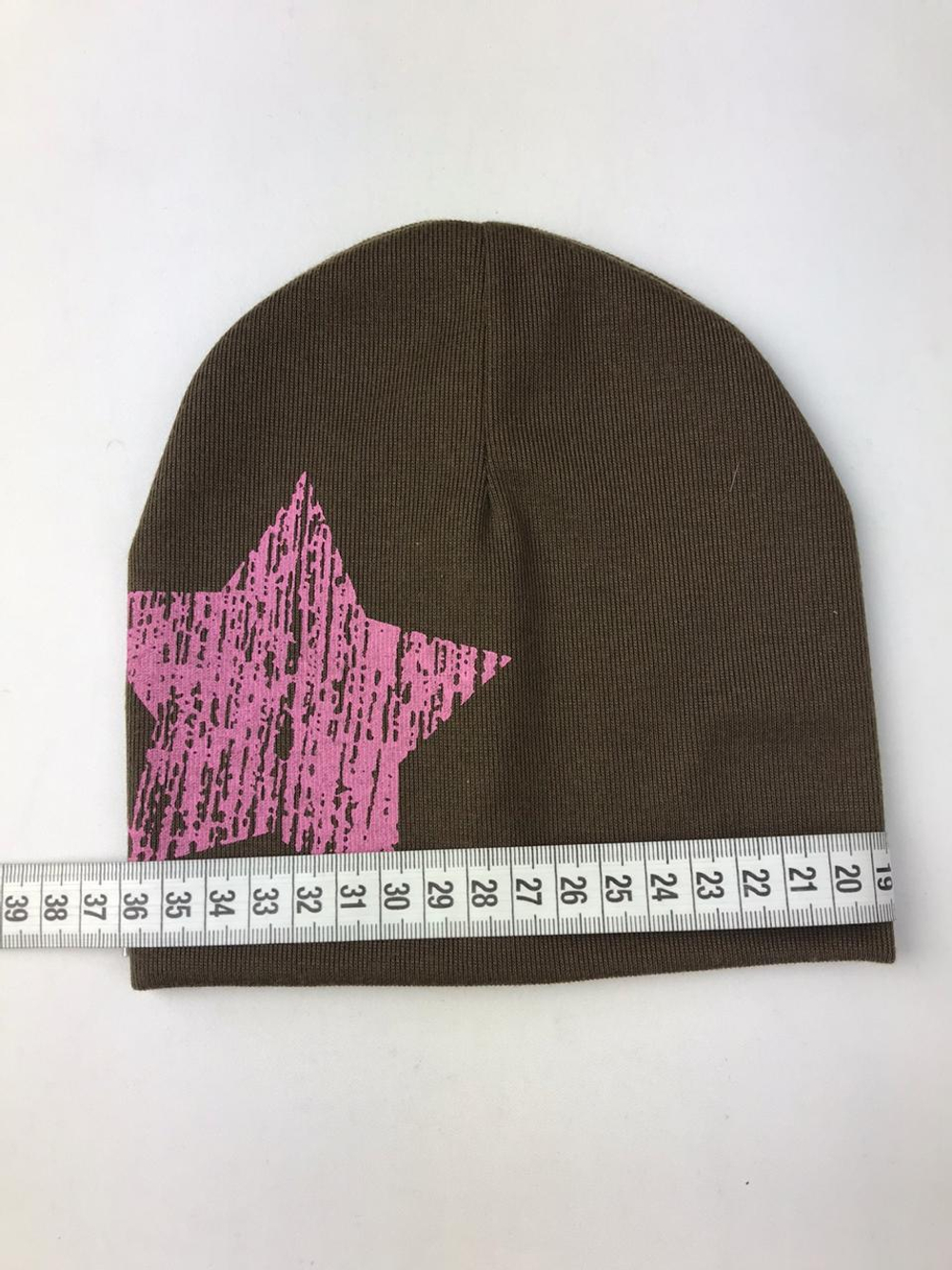 Шапочка со звездой на 1-3 года