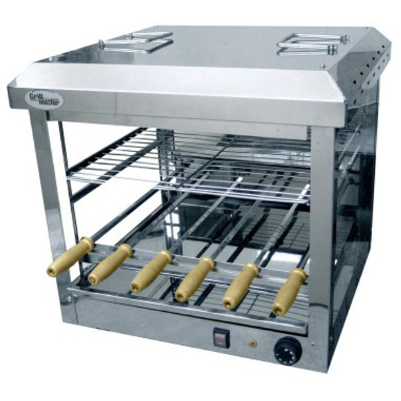 Шашлычница стеклянная Ф1ШстЭ  (электрическая 6 шампуров) Арт. 21303