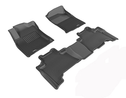 Коврики Sotra 3D Lux для Toyota Land Cruiser 150 Prado 12- черные. Артикул ST 74-00578