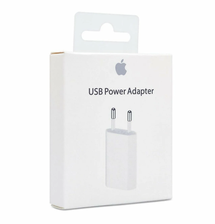 Блок питания Apple USB Power Adapter 5W-1A  (Оригинал в коробке)