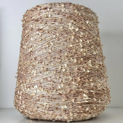 DIO - LUIGI BOLDRINI; вискоза, п/а; 750м/100гр; секции с кисточками бежевого и коричневого цвета MP