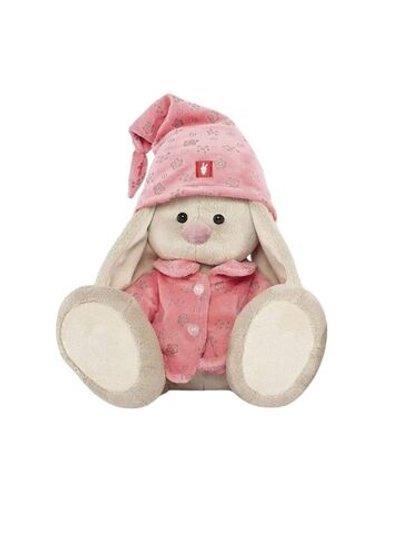 Мягкая игрушка Зайка Ми в розовой пижаме 23 cm