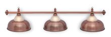 Светильник Fortuna Crown Red Bronze 3 плафона