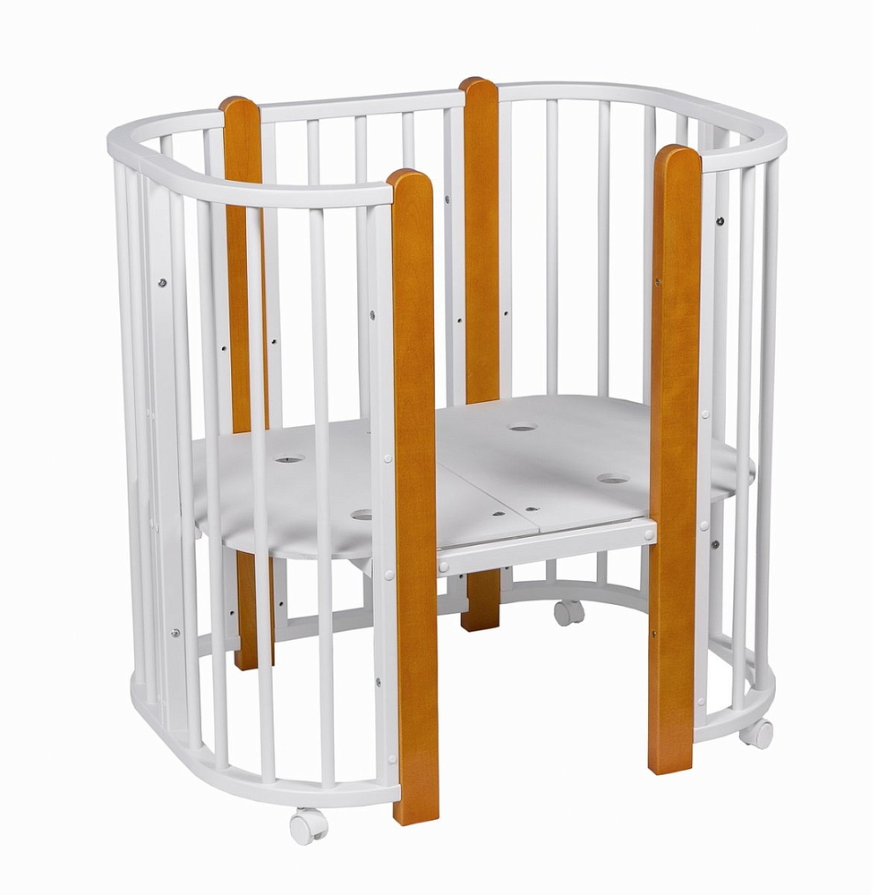 PITUSO Кровать детская + маятник 5/1 Asti Белый-Бук