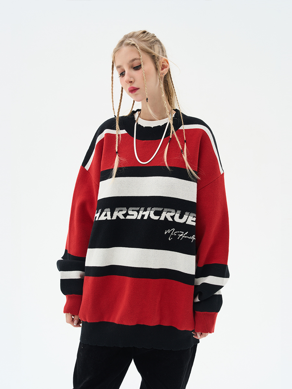 Свитер HARSHandCRUEL Retro Sweater