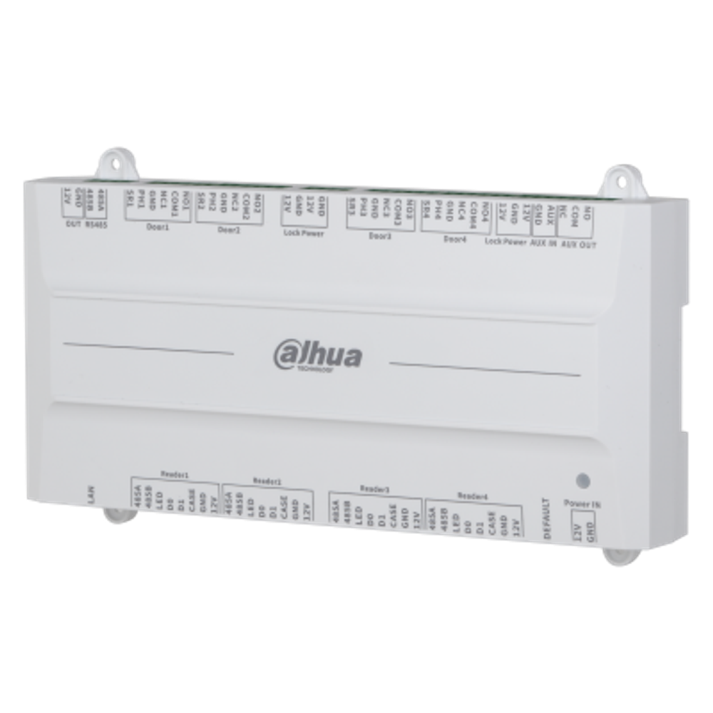DHI-ASC4204B-S Контроллер на 4 двери (1-сторонний доступ)  Web - интерфейс.