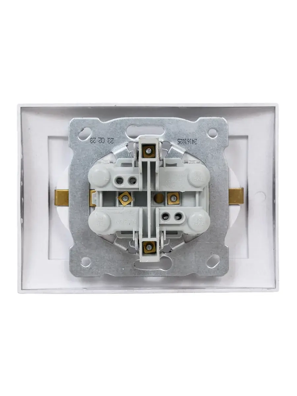 Nilson Touran Двойная Розетка с заземлением