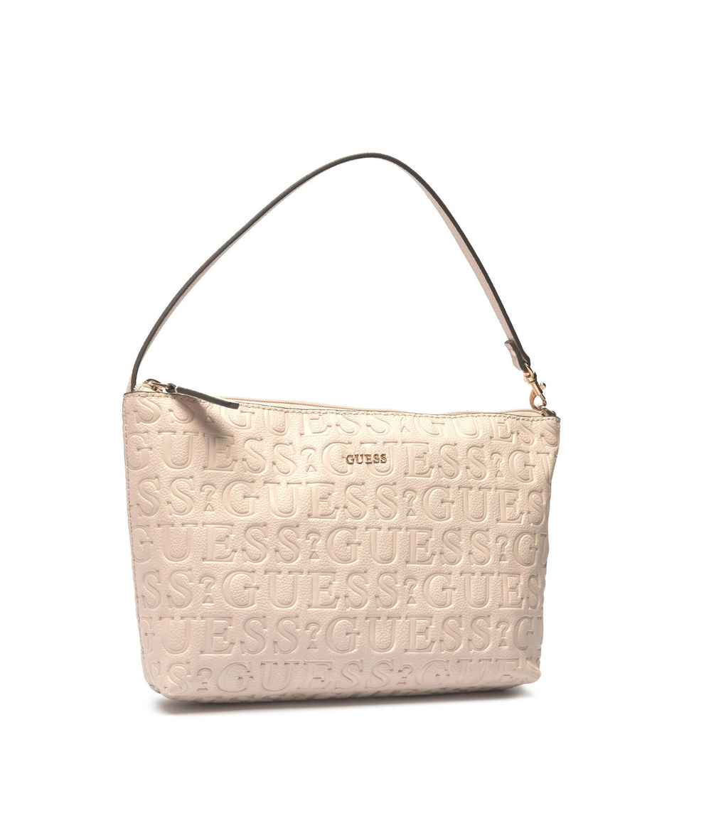 Сумка-шопер + поясная сумка Guess - пудро-розовый(HWBG93 18290)