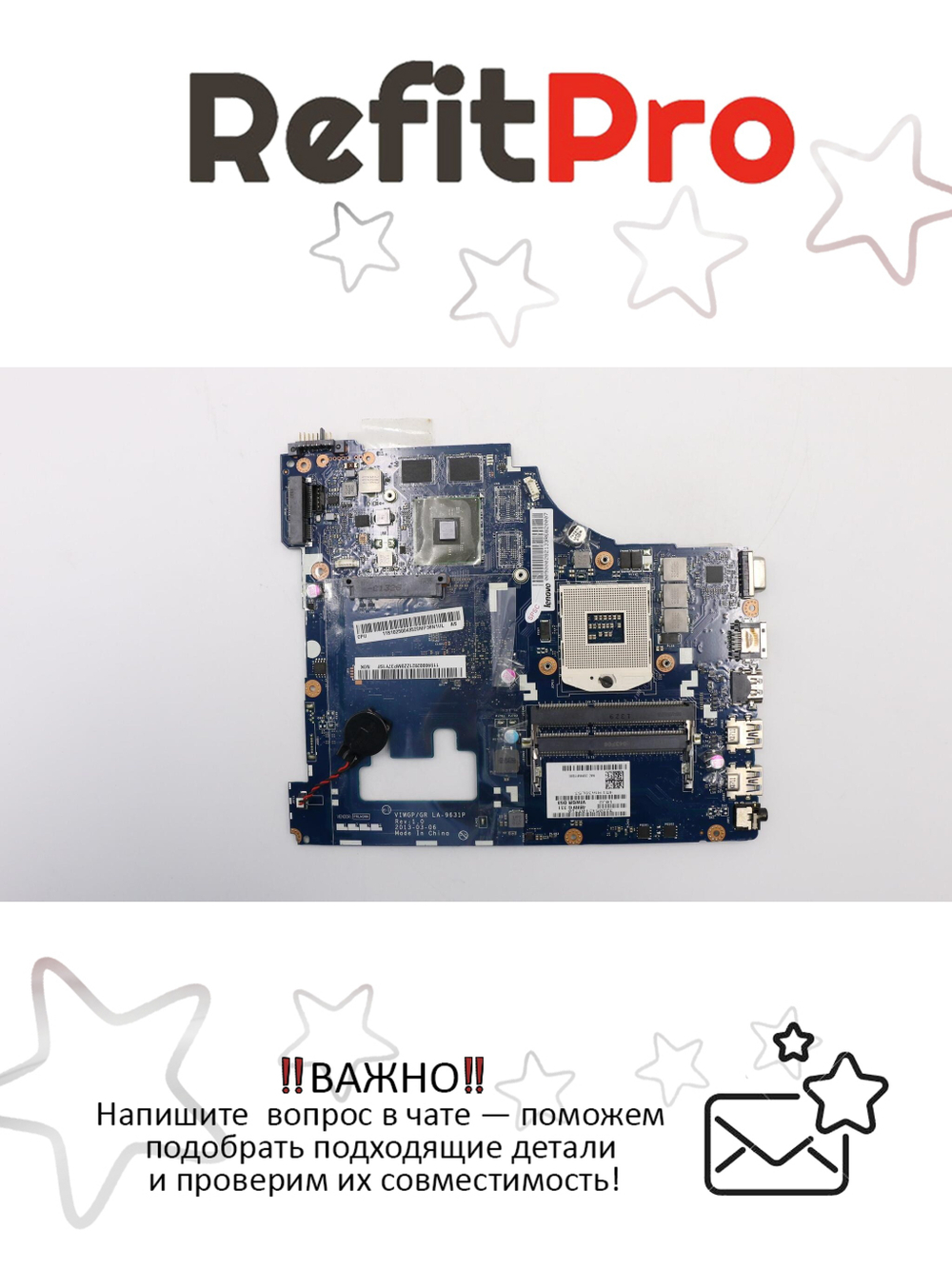 Материнская плата для ноутбука Lenovo G500 без микропроцессора (90002821), оригинал