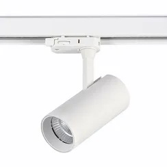 ST661.536.10 Св-к трек. Белый LED 1*10W 3000K 800Lm Ra>90 38° IP20 L130xW60xH195 165-265V ТРЭЙС
